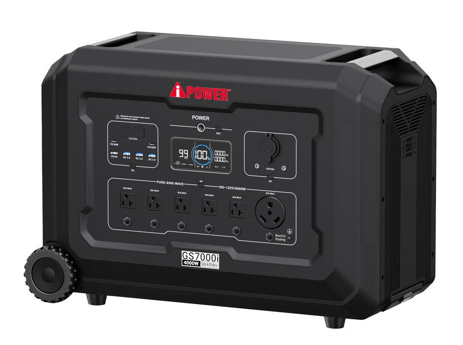 iPOWER GS7000i | 5040Wh | Pagos desde $78