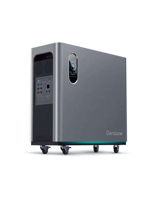 GENDOME HOME 3000 | 3072WH / 3000W / 6000W + PLACA SOLAR 200 WATTS
