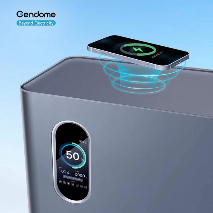 GENDOME HOME 3000 | 3072WH / 3000W / 6000W + PLACA SOLAR 200 WATTS